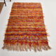 3x6 tulu filikli wool vintage kilim rug,110x175cm