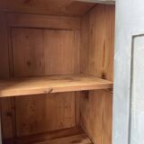 XXL workshop locker with blue patina