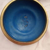 Pot covered in enamelled bronze