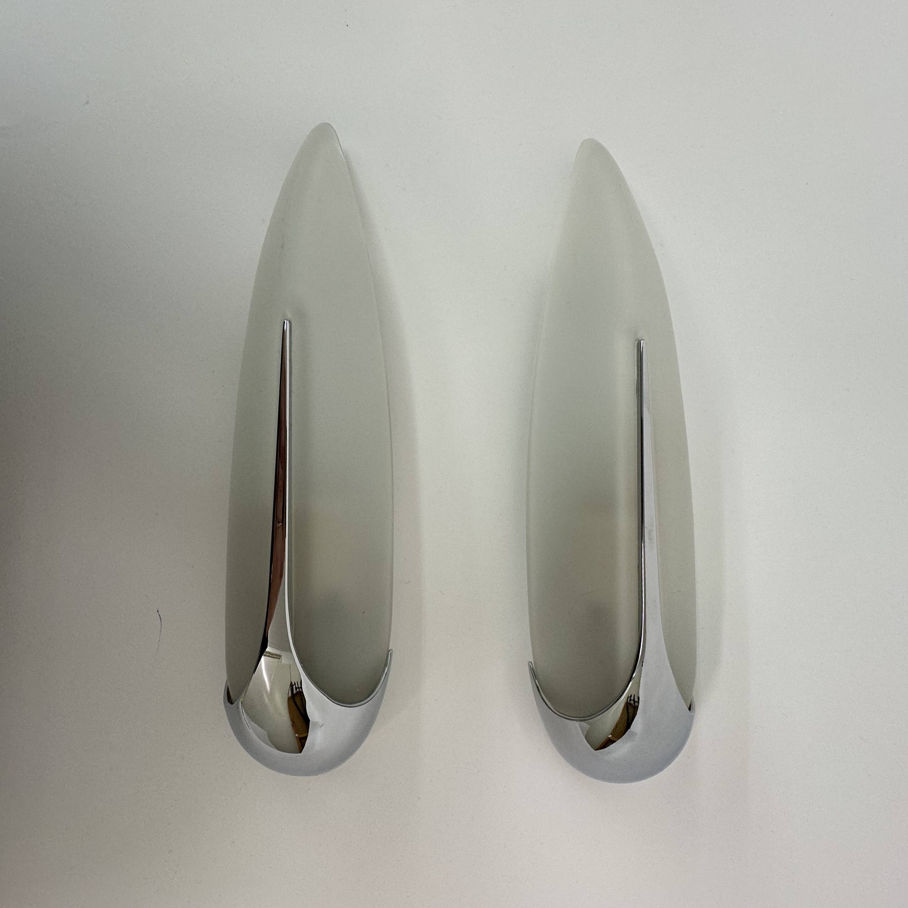 Paire d'appliques Idearte Sconces Espagne années 1980
