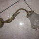 Antique bronze wall lamp