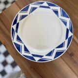 5 assiettes plates Badonvillers