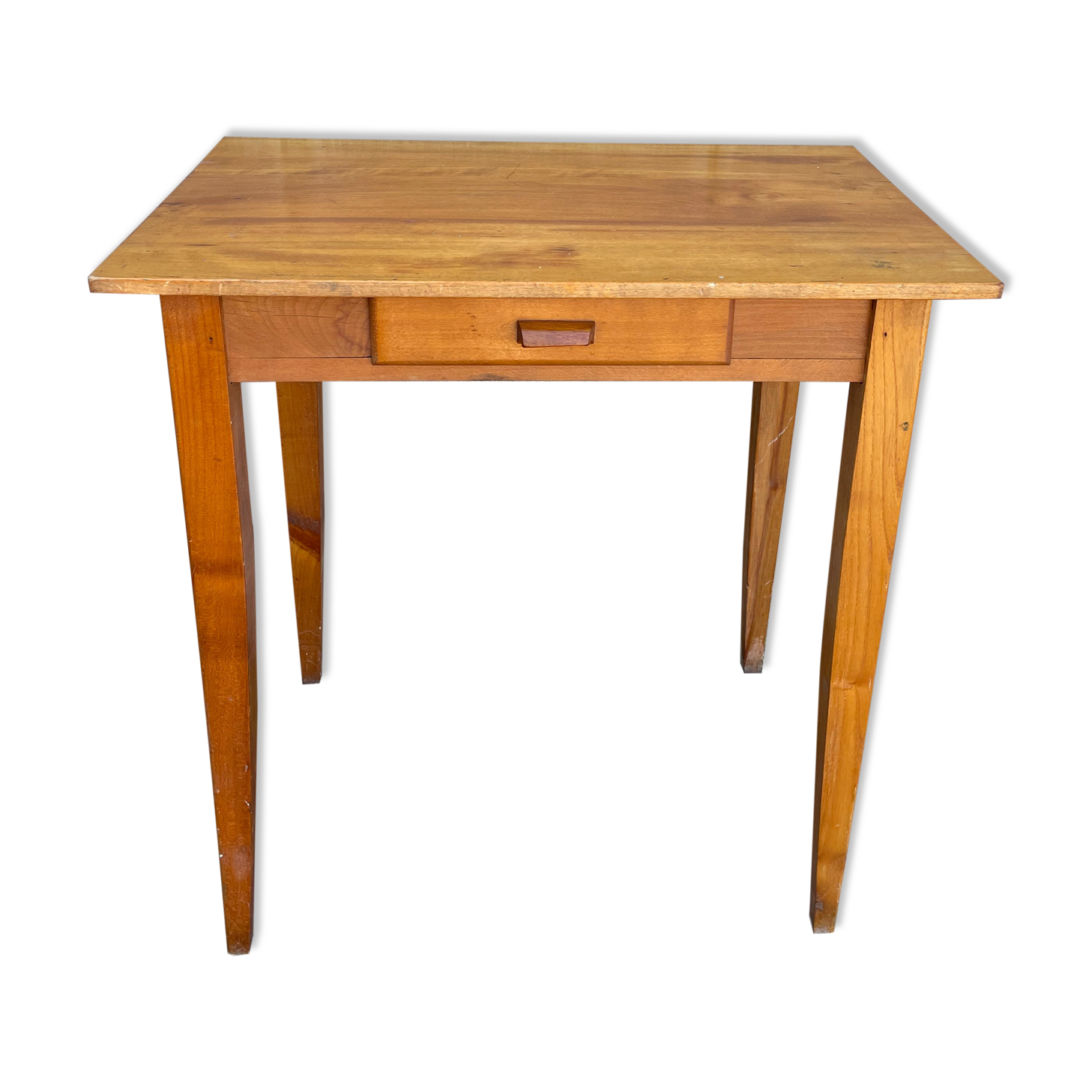 1950s oak side table