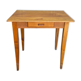 1950s oak side table