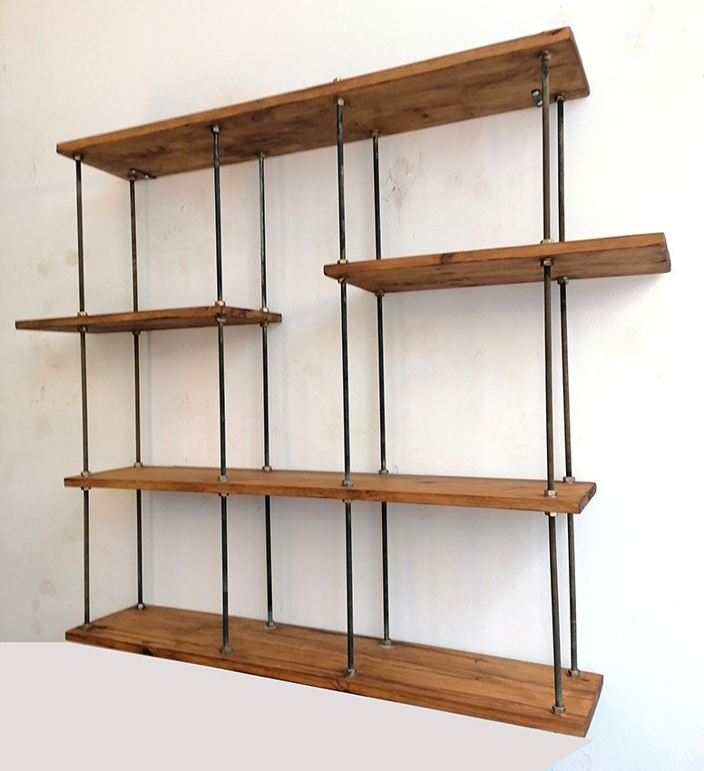 Asymmetrical asymmetrical style shelf