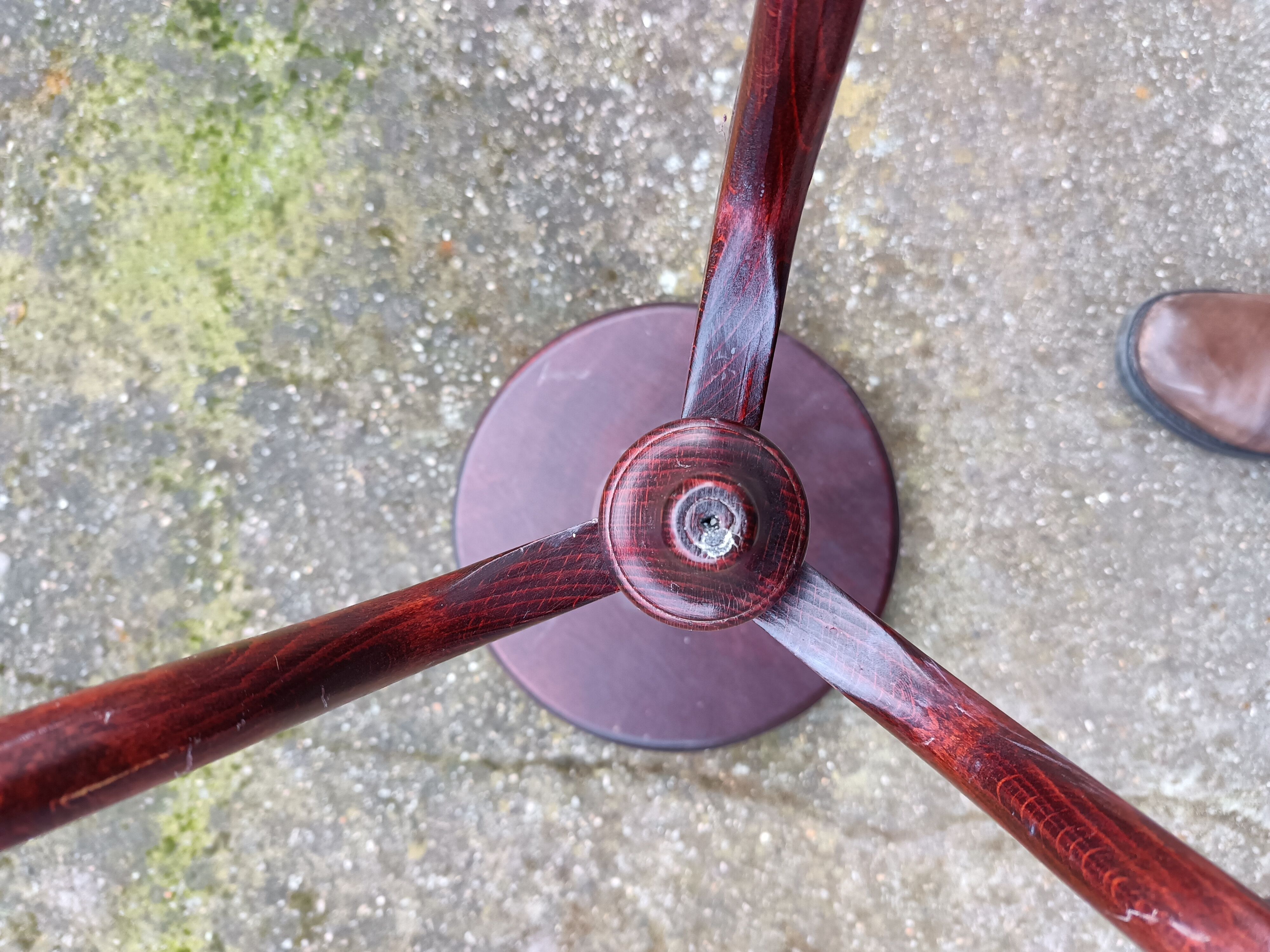 Marble table side or table pedestal table