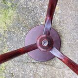 Marble table side or table pedestal table