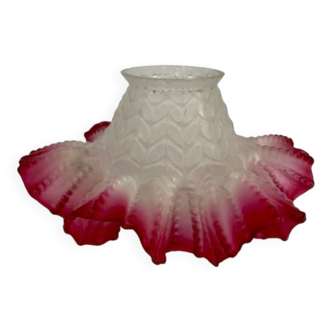 Glass lampshade for tulip lamp or other