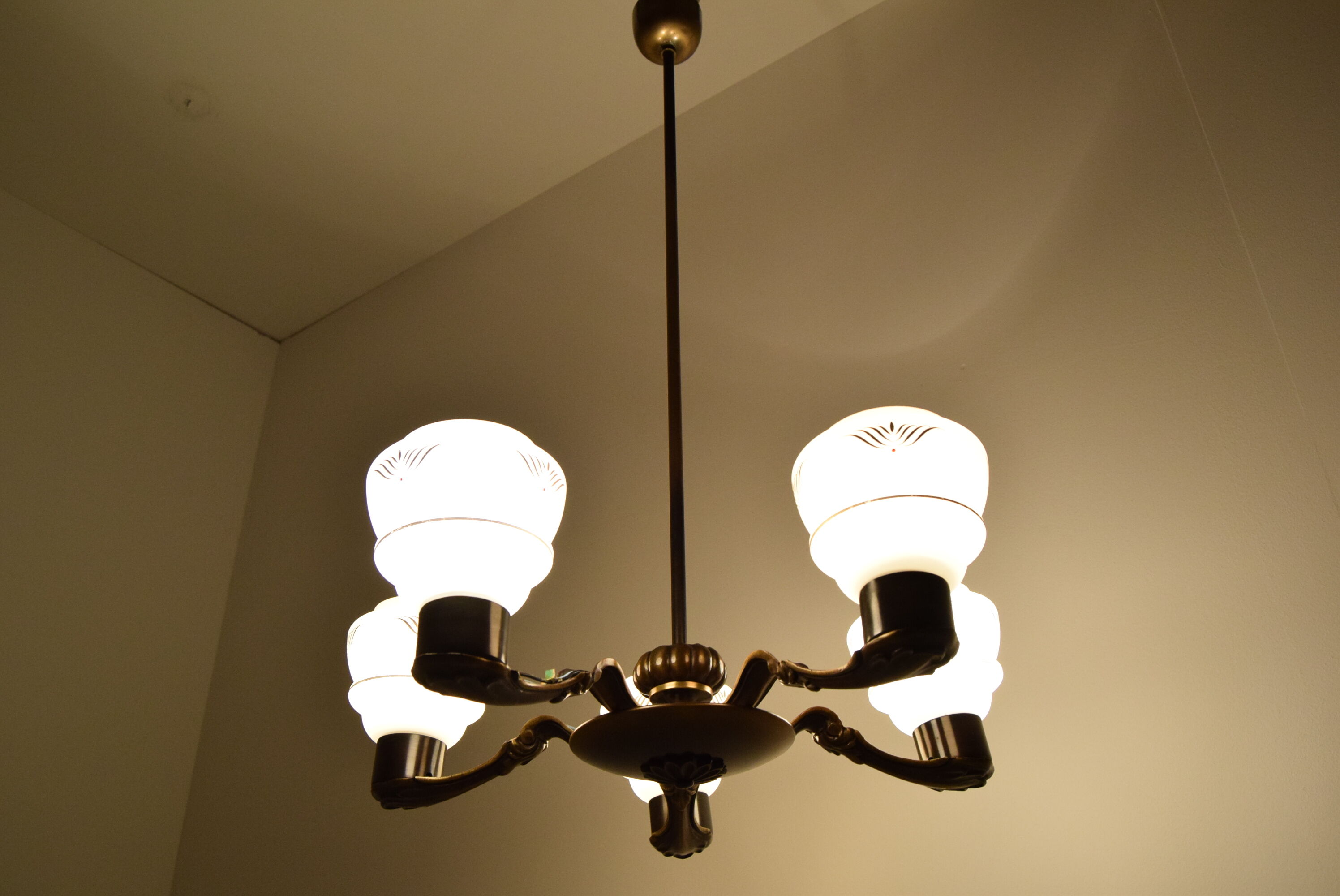 Art deco Chandelier,Germany,1930's.