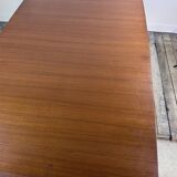 Scandinavian style extending teak table, French manufacture, 1960s