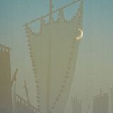 Henri RIVIERE: Brittany, First Quarter, Original signed lithograph