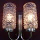 Set of two double wall mural vintage  1960s