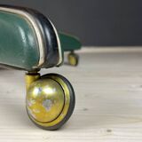 Mid-century green swivel office chair attributed to Umberto Mascagni, Italy, 1950s.