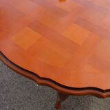 Oval table, Regency style, integrated extensions