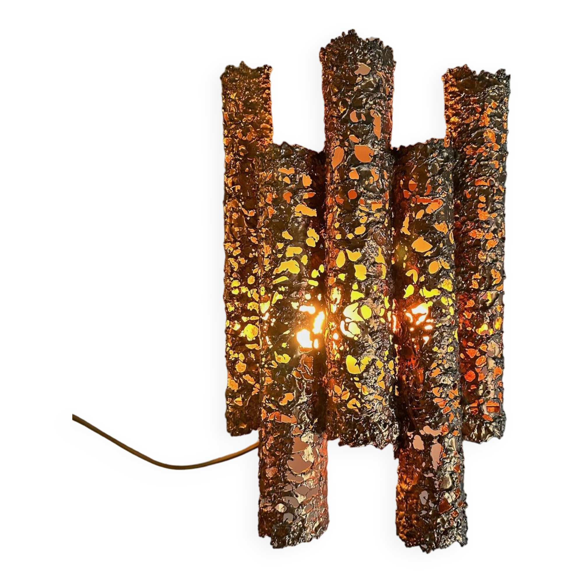 Brutalist Wall Light Metal Aimo Tukiainen Oy Moonlight Ltd. Finland