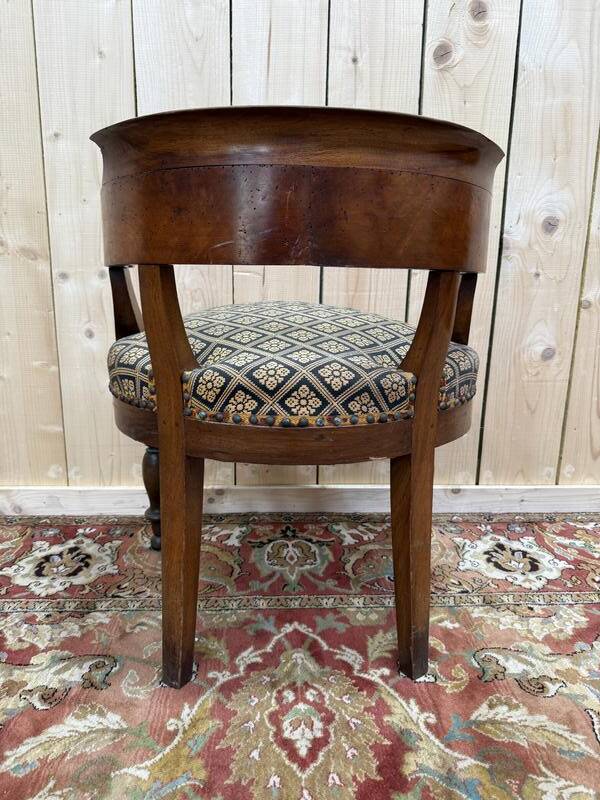 Fauteuil de bureau époque Napoléon III - Louis Philipe