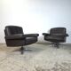 Vintage 1960s De Sede DS-31 leather lounge chair