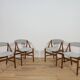 Mid-Century Teak Dining Chairs, Denmark 1960s, Set of 4