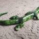 Salamander Lizard Vintage Glazed Ceramic