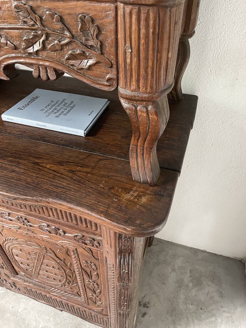 Auvergne brutalist folk art furniture 1890