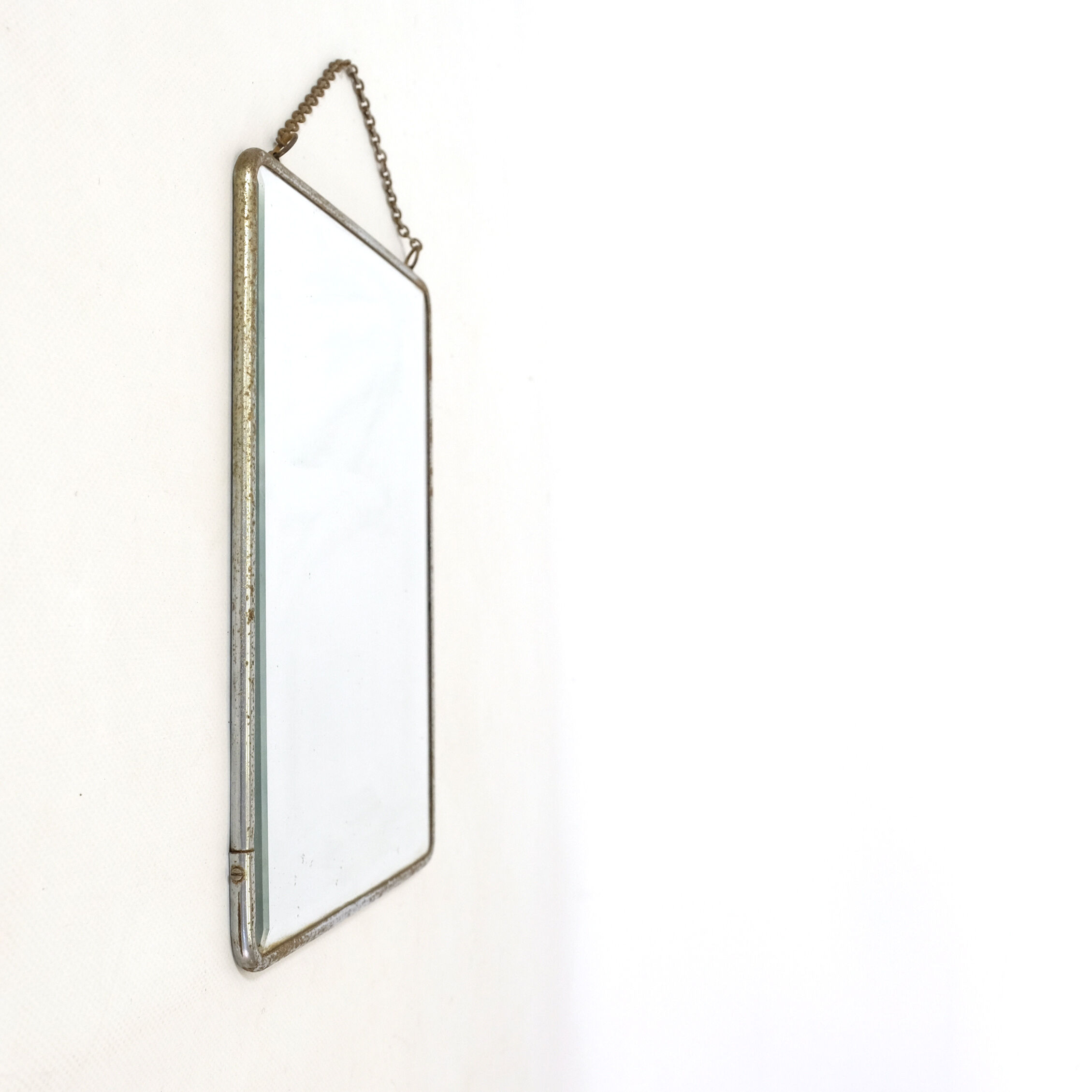 Miroir de barbier à suspendre, 21X27,5cm