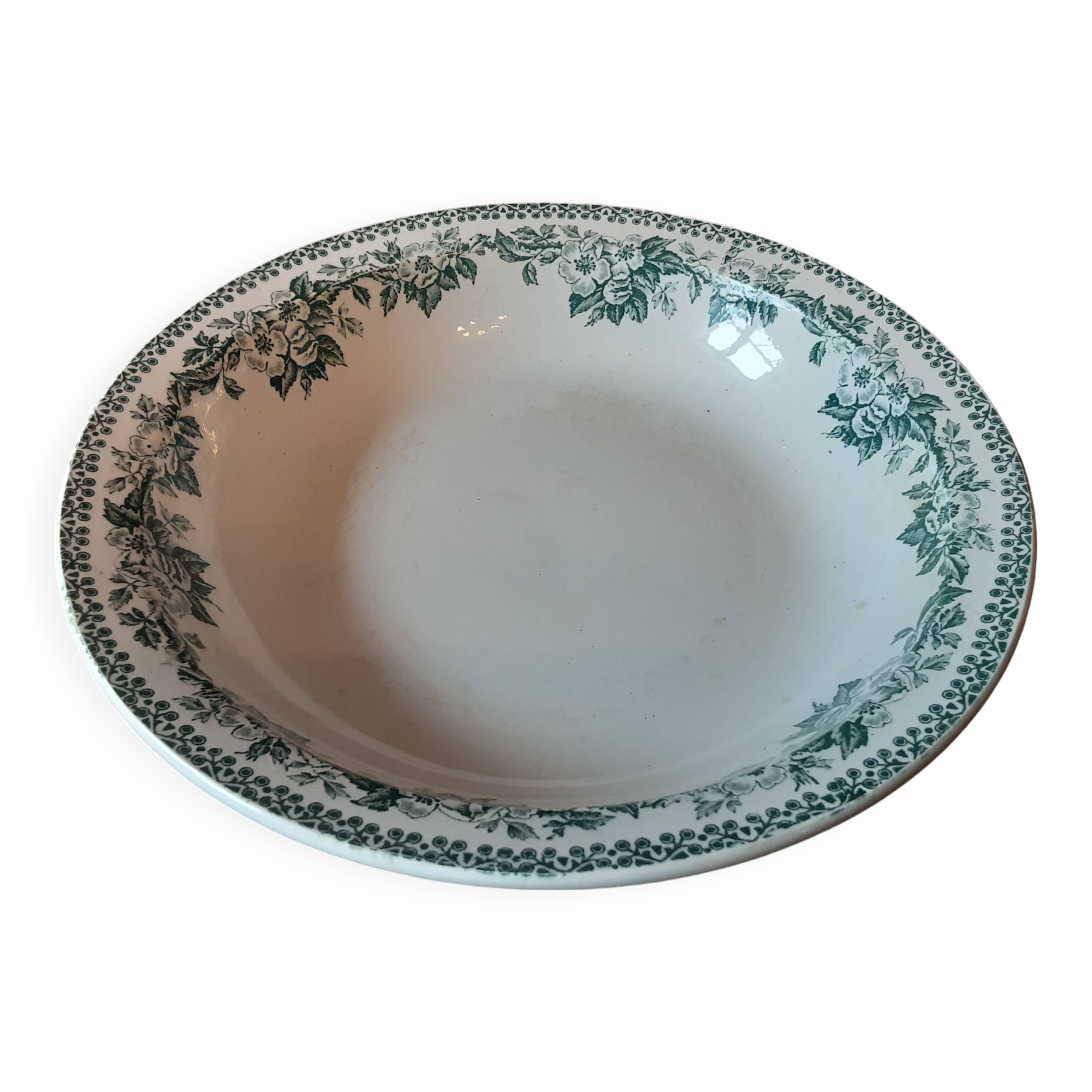 Debray earthenware salad bowl, Guadeloupe model