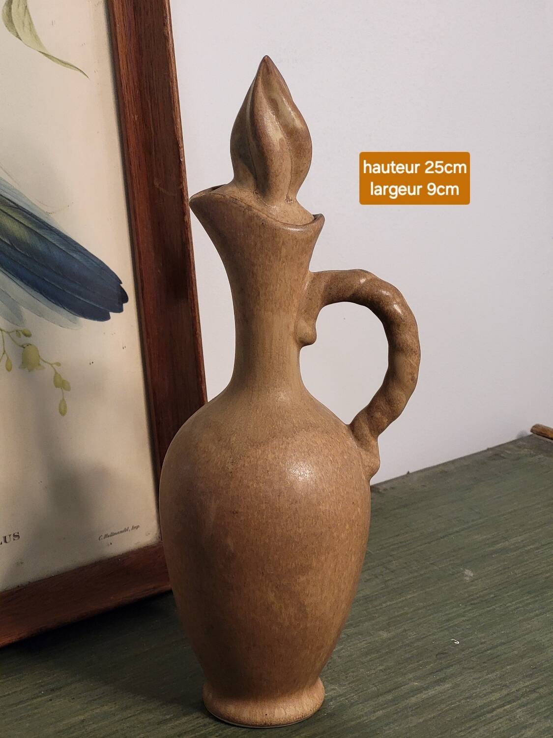 Vintage stoneware carafe