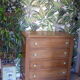 Old English dresser, light wood, 4 drawers