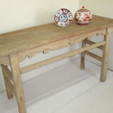 Console pickled wood