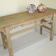 Console pickled wood