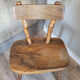 Tree trunk chair, brutalise, vintage