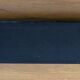 Pen tray in black lacquered wood painted floral decoration