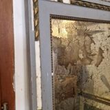 Overmantel mirror in its own juice
