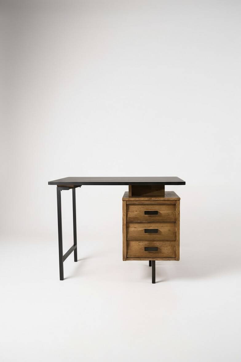 Desk Pierre Paulin model CM 172, year 60-70