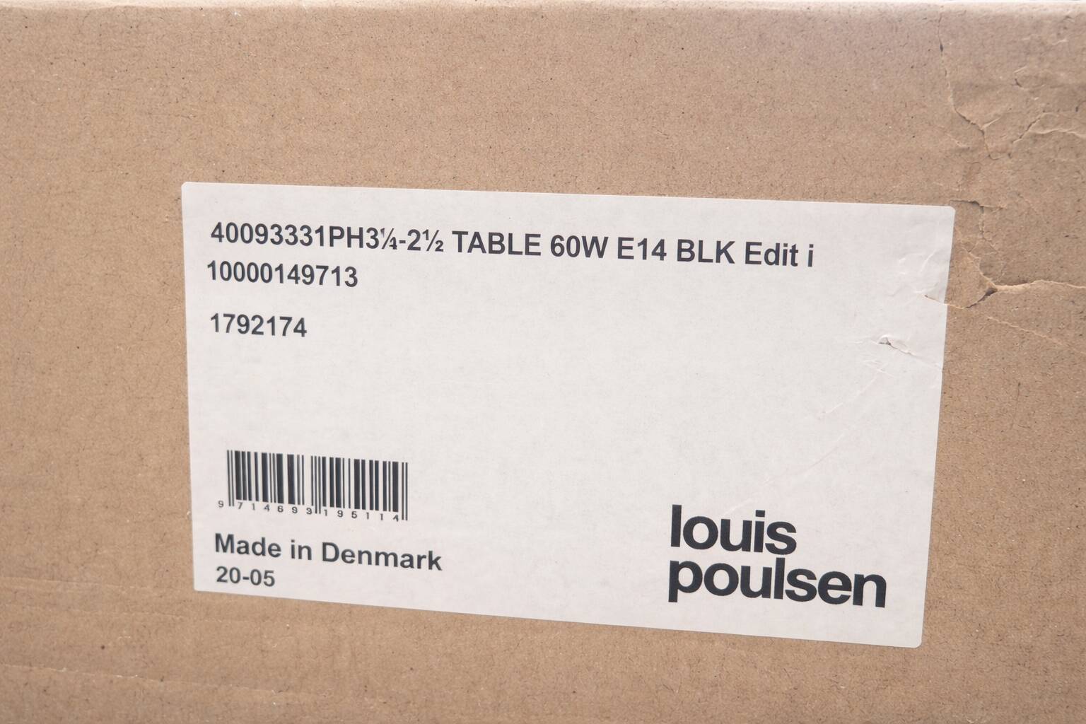 Lampe de table - PH 3½-2½ de Louis Poulsen - Poul Henningsen