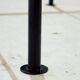 MK10078 Metal and glass coffee table by Niels Bendtsen