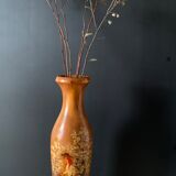 Vase en bois ancien