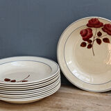 Set of 10 HBCM soup plates