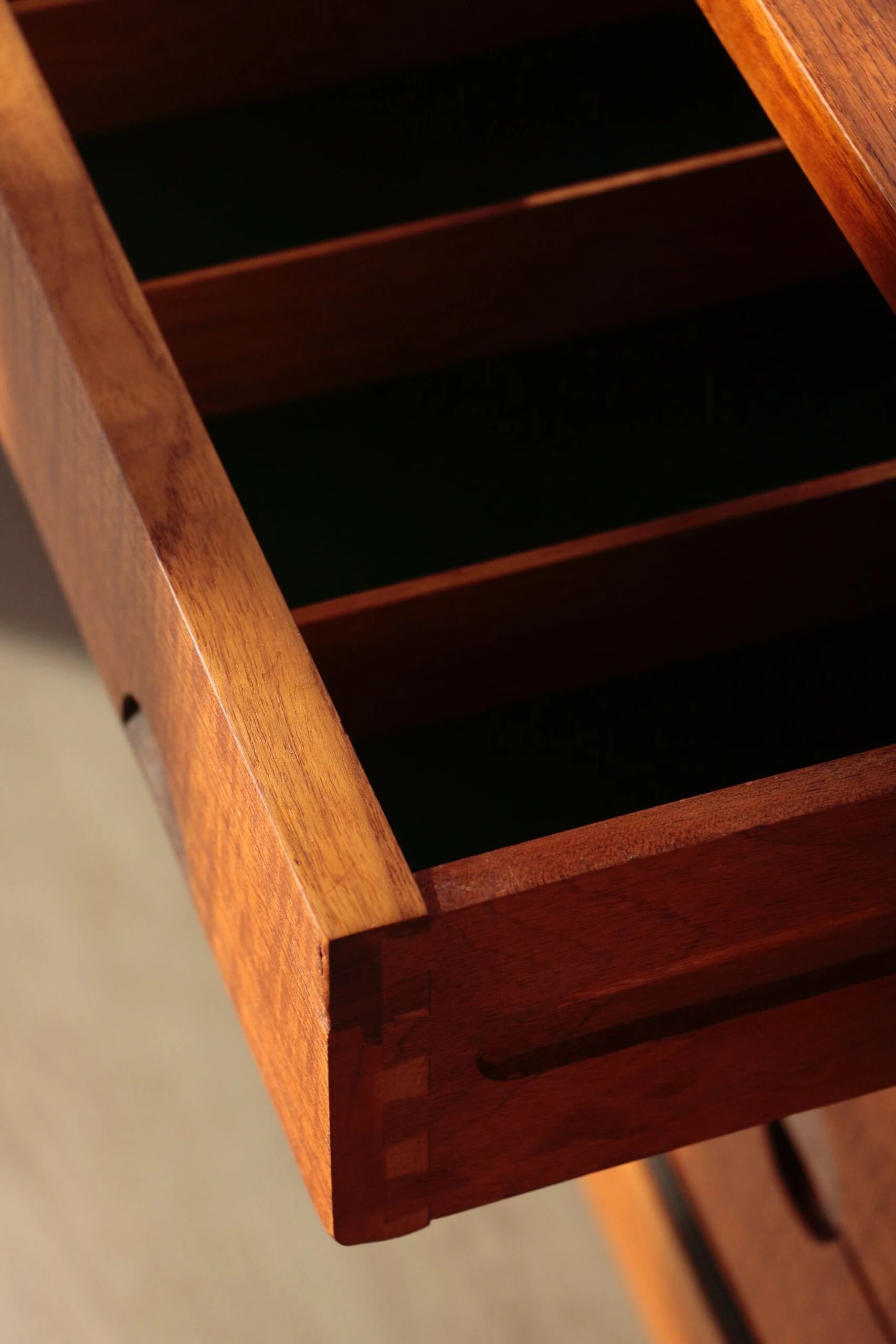 Large Scandinavian teak sideboard – Danish design – 1960s