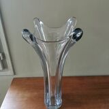 Vintage crystal vase