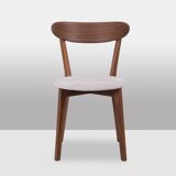 Walnut dining room set. 21st century.