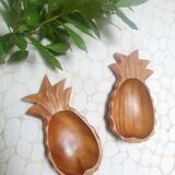 Wooden pineapple raviers