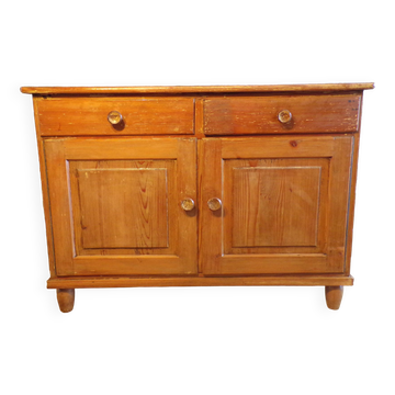 Buffet parisien 2 portes en pin