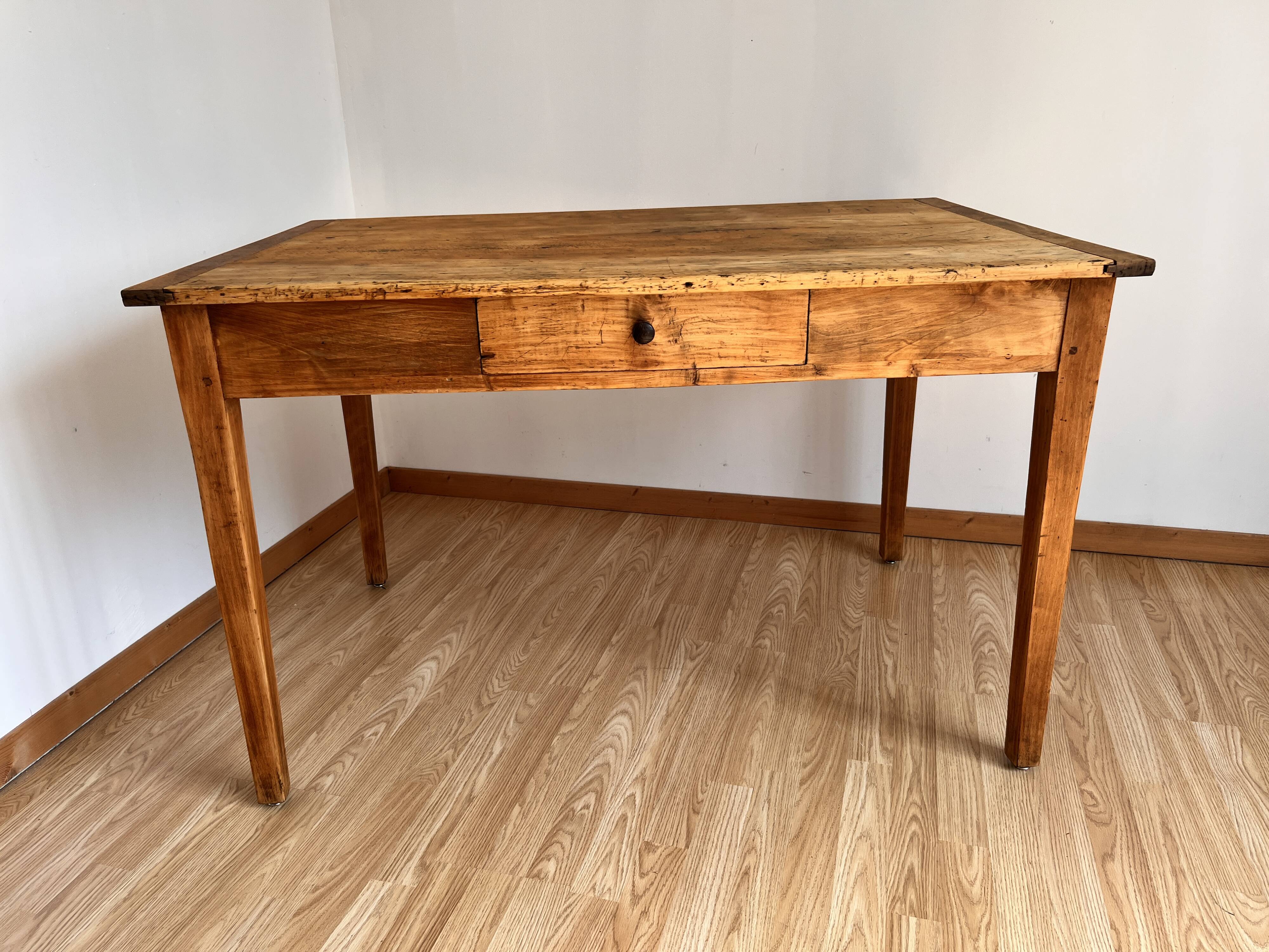Farmhouse wooden table