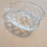 Pair of pineapple glass ramekins