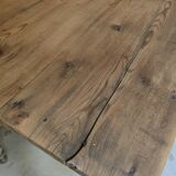 Small farm table with turned legs