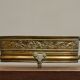 Neoclassical cache-pot in patinated brass, 19th century.