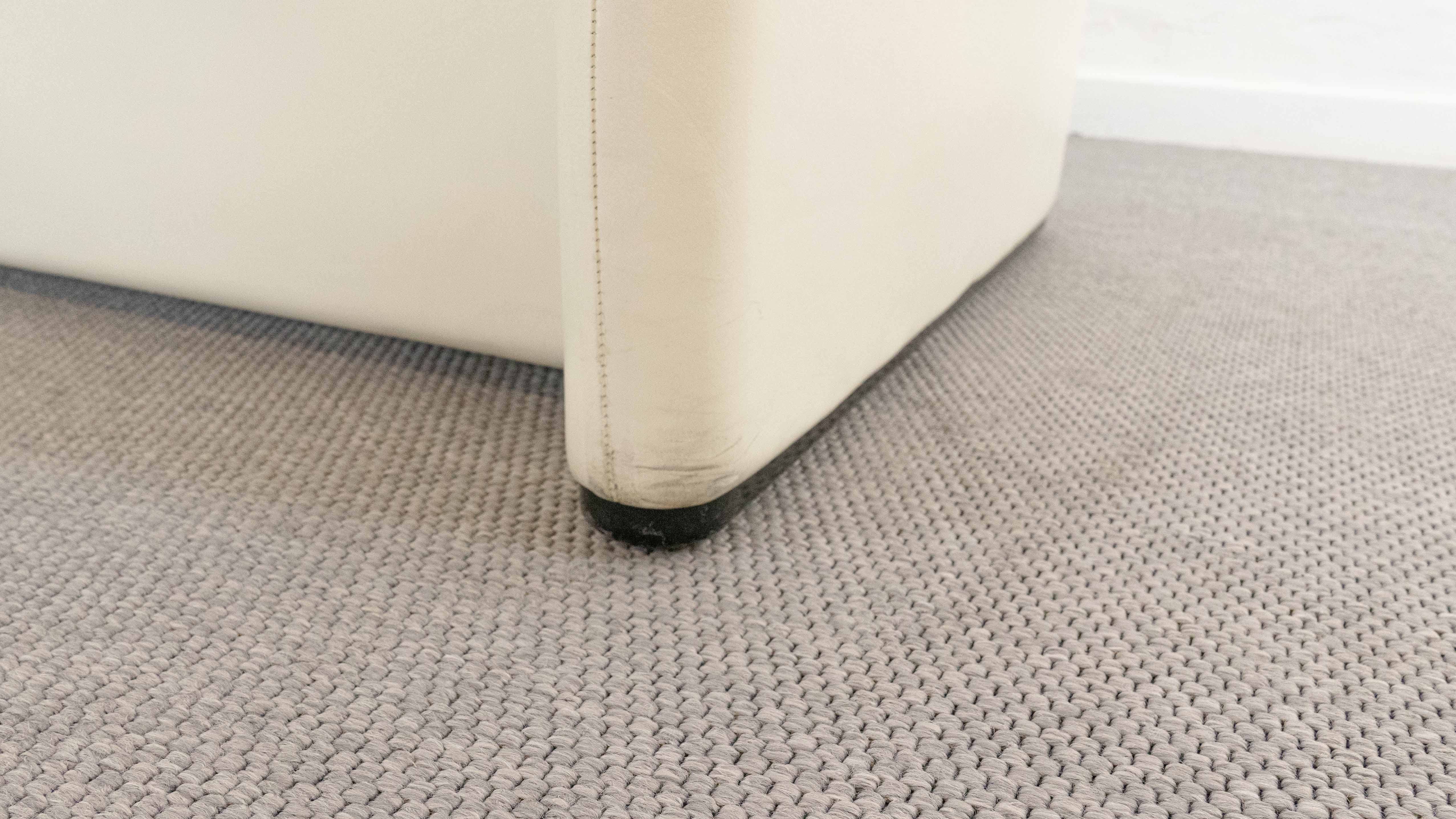 Maralunga 2-seater sofa in white leather by Vico Magistretti for Cassina