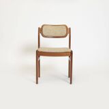 Set of 4 Danish teak dining chairs by Johannes Andersen for Uldum Møbelfabr