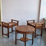 Amsterdam School/Art Deco Hallway Furniture Set, 1930s